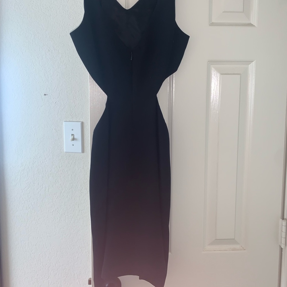 Andrea Polizzi For Rex Lester Black Dress! Size 6!